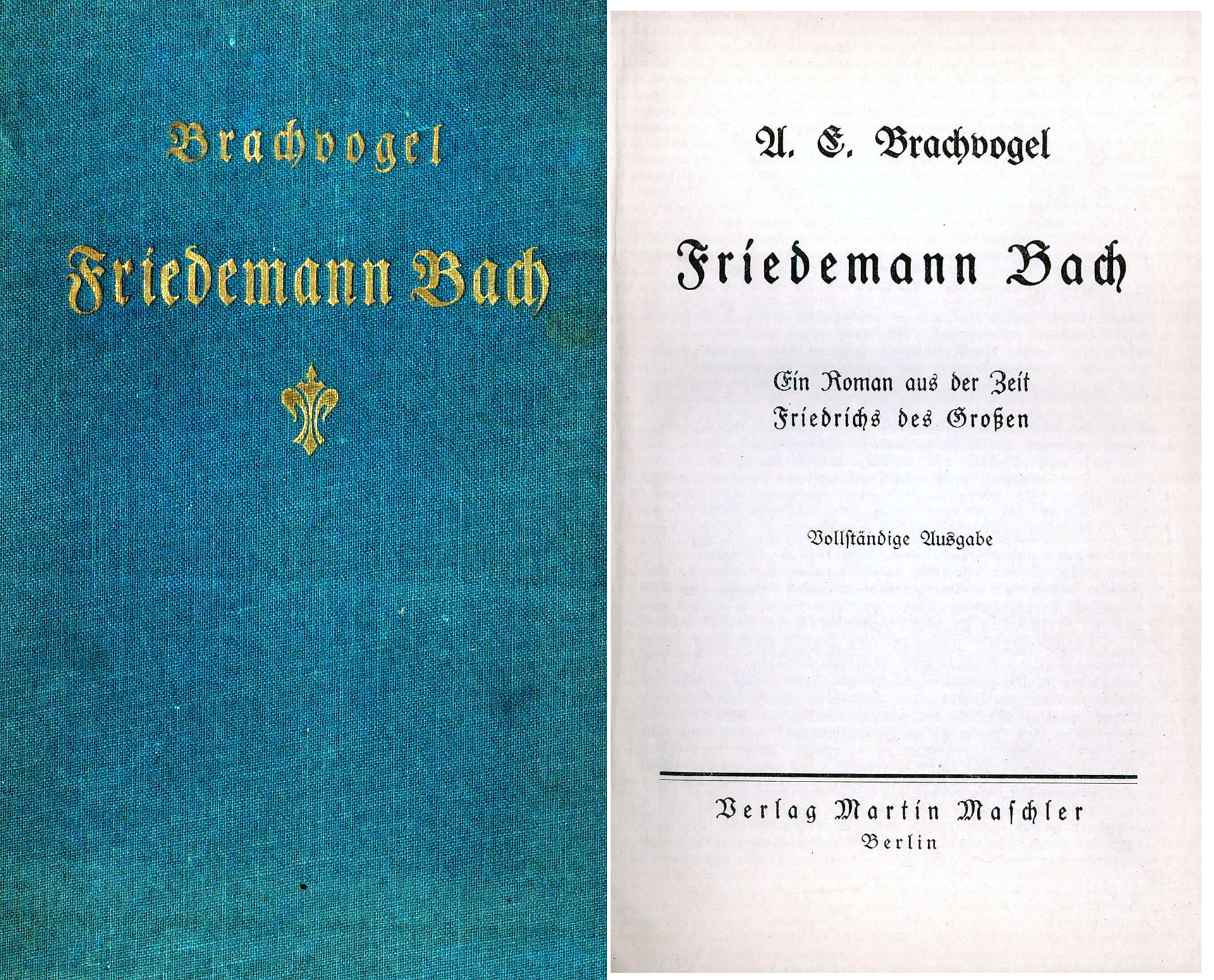 Friedemann Bach - Brachvogel, U. G.